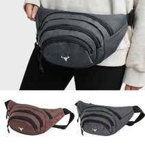 등산 여행 외출 소품수납 캐주얼 힙쌕 슬링백 3칼라 20대