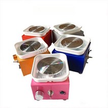도자기물레 손물레 제이앤 소형 도자기 휠 물레 DIY 클레이 도구 10cm 턴테이블 + 조각 키트 세라믹, 플러그인모델(클레이+염료+염료플레이트+10cm턴테이블)