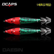 대신낚시 한치에기 한치슷테 한치채비 쭈꾸미채비 문어 2개입, 02.퍼플땡땡