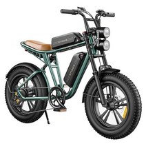 ENGWE 성인용 전기 자전거 M20 듀얼 배터리 750W 모터 45 km/h 최대 속도 100km 최대 주행 거리 20x4, 02 ENGWE M20 green, 01 750W