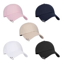 팸드님 단단 피어싱 무지 남녀공용 볼캡 데일리 야구모자 5Colors