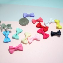 핌스토리 리본부자재 장식 모음(베이직), 1.블랙, 1개