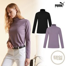 [PUMAGOLF] NEW 푸마골프 UV차단 모크넥 티셔츠 여성 2컬러 택1