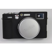 후지필름 X100V 카메라 실리콘 젤리 케이스 fuji x100v, 블랙, 1개