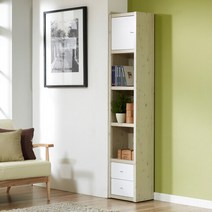 엘마 400 수납 책장, 색상:워시