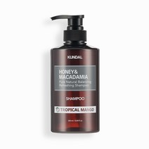 쿤달 네이처 샴푸 트로피컬망고향, 500ml, 4개
