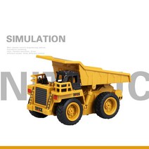 1:64 미니 RC 건설 자동차 상자 2.4G 트랙터 불도저 로더 굴삭기 시뮬레이션 모델 어린이를위한 전자 장난, 03 With retail box