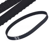 1pcs 블랙 150xl 타이밍 벨트 10mm 150xl037 전송 벨트 75 톱니 톱니 고무 기어드 드라이브 동기화 벨트, 한개옵션0