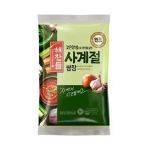 해찬들 사계절 쌈장 리필용, 500g, 3개