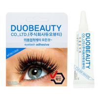 듀오뷰티 속눈썹 접착제 투명 7ml, 투명색, 2개