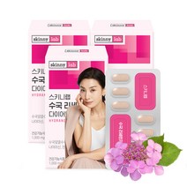 스키니랩 수국 리세린지 다이어트 14정(2주분) 체지방&피부 2중 케어 수국잎추출물, 3박스