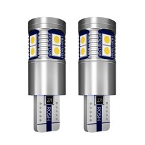 2pcs LED 통관 라이트 Blub 주차 램프 Canbus W5W T10 2825 닷지 캘리버 충전기 캐러밴 여행 2008-2012 니트로, [01] W5W T10 2825, [02] Crystal Blue