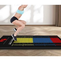 제자리 멀리뛰기 매트 측정기 체육 시험 미끄럼방지, 3.5m +두께 4MM+ 보관가방