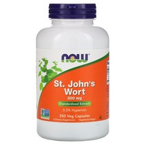 Now Foods 나우 푸드 세인트 존스 워트 추출물 St. John's Wort 300mg 250베지캡슐