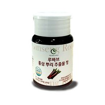 자연이야기 루바브 뿌리 추출물 홍삼 60정 홍삼농축액 비타민 식이섬유 칼슘 백수오추출분말 복분자추출분말, 1통