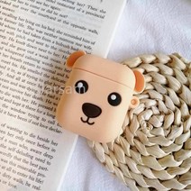 Airpods 2 1 케이스 용 만화 2D 헤드폰 실리콘 귀여운 이어폰 커버 에어 포드 이어팟 충전 박스, [07] Whitehorse