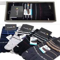 아놀드파마 남성용 면 발가락양말 4족 단목 선물세트 박스 무좀 발냄새 기능성 통풍 삭스 AP5217 편안한착용감