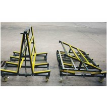 유리 구르마 대리석 카트 운반대 접이식 대차, 1미터 A 1x0.7x0.94미터