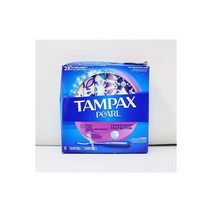 [정품] Tampax Pearl Ultra Plastic Applicator Tampons Unscented 18 Count, 1개