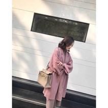 모직코트 양면 2022년 고치형 캐시미어 여자숏스타일 에코퍼코트