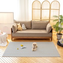 파크론 펫노리터 포근하개그레이 애견매트 마감형 L (190x130), 포근하개그레이 마감형 L