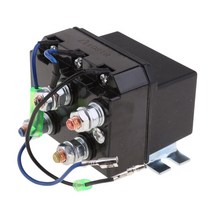 솔레노이드 릴레이 접촉기 범용 윈치 로커 엄지 스위치 ATV UTV 95001bs17000lbs 윈치 12V DC 200A 블랙, [02] 미국
