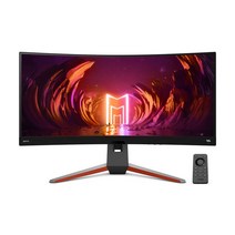 [벤큐 공식수입사]벤큐 MOBIUZ EX3410R 아아이케어 무결점 WQHD 게이밍 모니터 3년 무상A/S, 34형모니터[5QEX3410R ]
