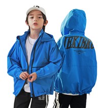 더베이지 봄 주니어 남아 후드 집업 프레이즈 우븐 집업 B2951 아동 초등학생 바람막이