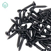 DIY 목공 콘크리트 문 경첩 설치 나사 피스 3.5x35mm 1000개입