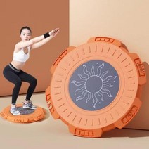 유산소 홈트 기구 뱃살 옆구리 허리 트위스트 전신 운동 매트, 그린