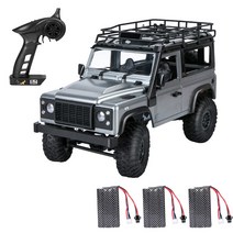 GoolRC MN 99s 2.4G 1/12 4WD RTR RC 차량 랜드로버 차량용 오프로드 트럭, 배터리 3