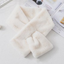 풍성한 숏 목도리 (고급형)