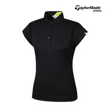 [테일러메이드]여성 매쉬 카라 반팔 티셔츠 TWTYJ6954-199