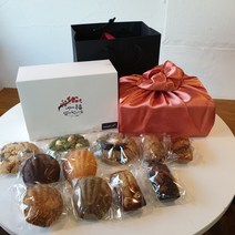 구움과자 선물 세트 (쌀 쿠키 휘낭시에 마들렌 어린이집 답례품 디저트 구디백)