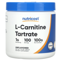 카르니틴 L카르니틴 타르트레이트 뉴트리코스트 100g, 250G