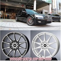 크루즈가솔린 아베오 17인치휠 PCD105-114.3 아비드 이모션 TEN-R 군산 정읍, 하이퍼블랙