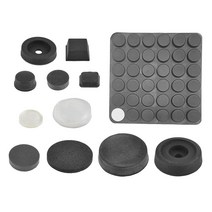 명가철물 3M 범폰 접착 고무발 눈물 미끄럼방지 소음방지 유리받침, 12) PR2-11-7T (1판-72개)