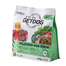 개똑 국산 강아지 습식사료 쇠고기맛 840g 12개 set, 쇠고기맛 840g (12개 set)