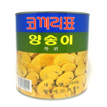 코끼리 양송이 슬라이스 /특편, 2.84kg, 24개