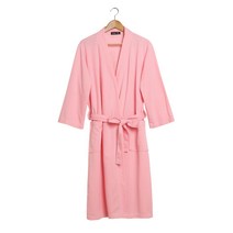 똑소녀 프리미엄 호텔 샤워가운 여름용 (남여공용), XXXL, 핑크