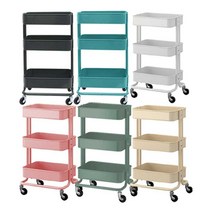 비카 트롤리/그레이그린/그린/카트/수납/이케아/RASKOG/츄레이/기저귀함, 비카_민트