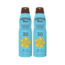 선크림 하와이 트로피컬 아일랜드 스포츠 초경량 자외선 차단제 스프레이 SPF302팩
