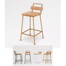 키높은 등받이 오마카세 초밥 1인의자 체어-4색 상담 홈바 빠텐 계산대 bar, 그레이