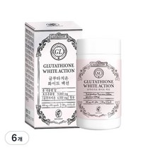 스킨라이트 고함량 글루타치온 다이렉트 화이트 (글루타치온 순함량 4500mg), 60정, 6개