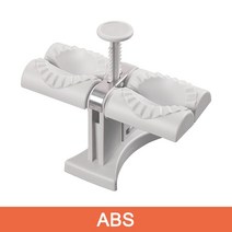 만두기계 가정용 반자동 만두 만드는 기계 자동 만두 기계 더블 헤드 프레스 금형 수동 파스타 메이커 주방, 01 ABS, 01 ABS