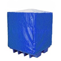 파렛트 덮개 비료 사료 야적 갑바 덮개 팔레트, 블루 1.5x1.5x1.5 m