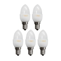 포커스 LED 고추구 1W E12 (5개입) 미니전구 연등전구 꼬마전구 연등조명 장식전구, 1개, 전구색