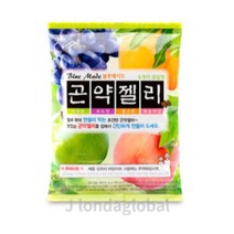 밀양한천 블루메이드 곤약젤리 간식 믹스 242g 2팩