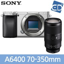 소니정품 A6400 + 렌즈 / 미러리스카메라 /ED, 12 소니A6400실버+70-350mm