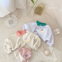 블랙빈 카스텔카라티 봄아기티셔츠 유아 아동봄패션 유아 아동복 주니어 봄나들이룩 어린이집등원룩